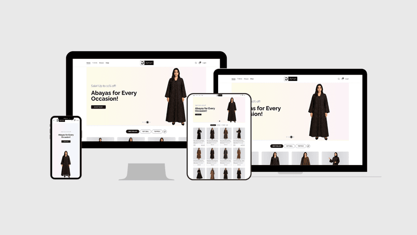 Dynan E-commerce Website