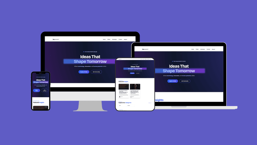 Mightnote Blogging Website